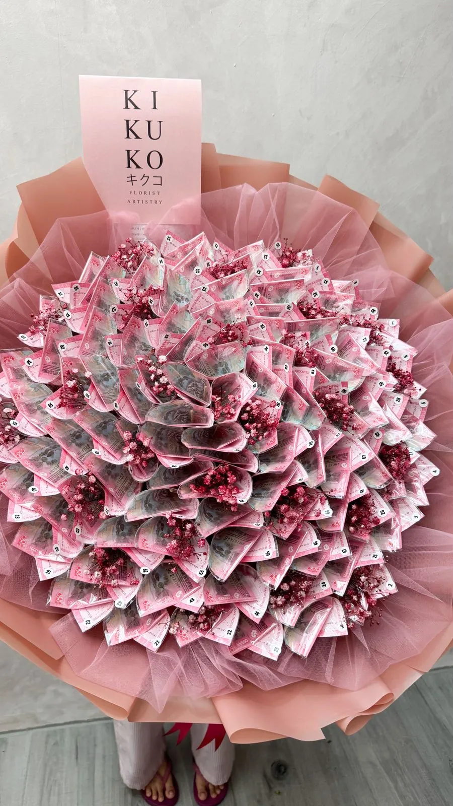 Money Bouquet Kerucut 100 Lembar - Image 2